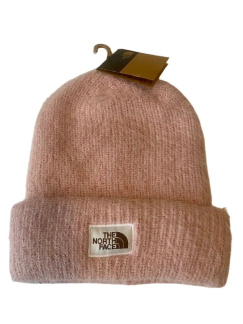 North Face Salty Bae Lined Beanie Soft Pink New With Tags